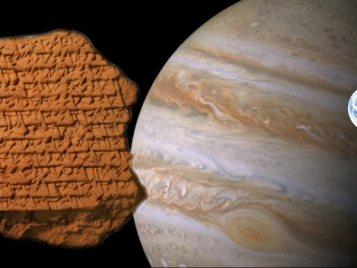 Um mapa de Júpiter foi criado numa tabuleta na antiga Babilônia